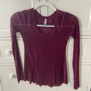 Free People Sheer Top